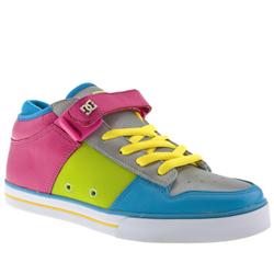 Dcshoe Co Male Volcano Ga Leather Upper Dc Shoes in Multi