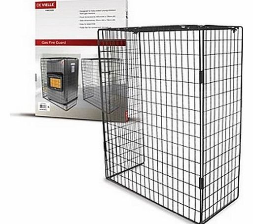 De Vielle Metal Mesh Gas Fire Guard