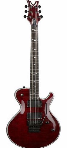 Dean Guitars Dean Deceiver Floyd Electric Guitar Flame Top Scary Cherry