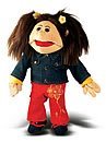 Medium Lisa Figurative Living Puppet