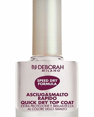 Deborah Milano DH Quick Dry Top Coat Standard No Colour