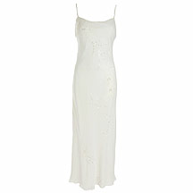 Cream beaded dress