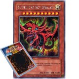 Deckboosters Yu Gi Oh - The Movie Ani-Manga Slifer the Sky Dragon Secret Rare Promo Card