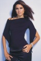 top with asymmetric neckline