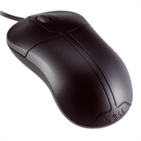 dell - Black - Optical - Scroll - 2 Button - USB