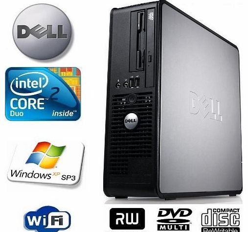 OptiPlex 755 Small Form Factor (SFF) Multitasking Desktop Computer - Powerful Intel Core 2 Duo E6850 3.0GHz - 160GB Hard Drive - 4GB Memory (RAM) - DVD ReWriter - Windows XP Professional Service