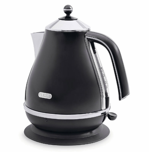 Black Icona Cordless Jug Kettle