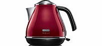 Delonghi  Icona Micalite Kettle - Red KBOM3001.R