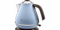 Delonghi  Icona Vintage Kettle - Blue High Gloss