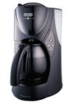 DELONGHI Perfecto Black Filter Coffee Maker