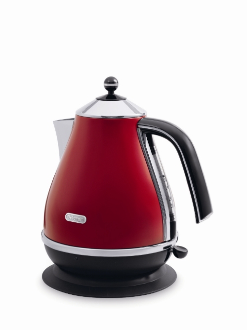 Red Icona Cordless Jug Kettle