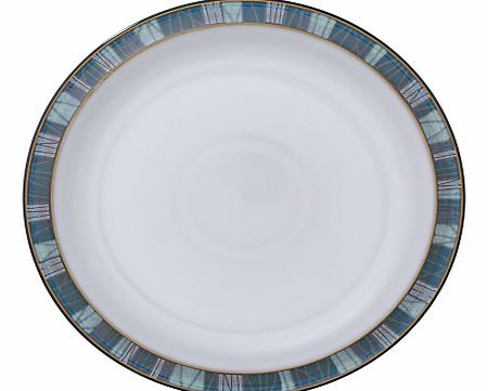 Denby Azure Coast Plate, Blue