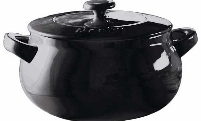 Curved Casserole - Jet Black