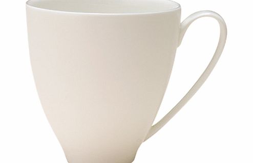 Denby White Bone China Mug, Large