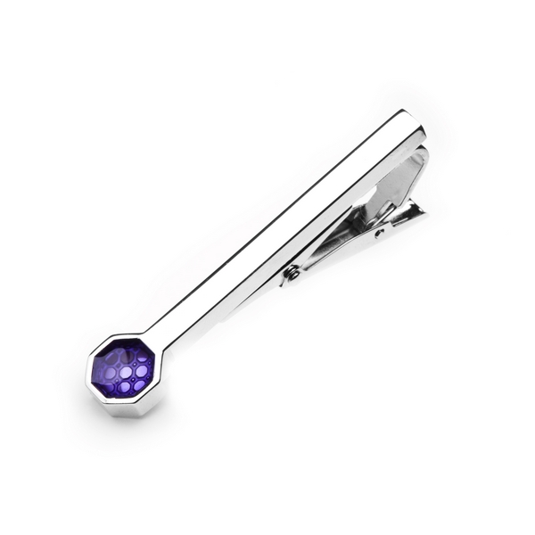 Purple Roman Berry Tie Clip by