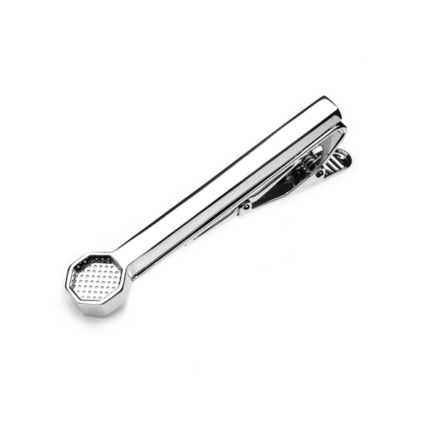 Steel Roman Super Dot Tie Clip by