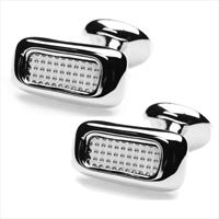 denisonboston Steel Thor Super Dot Cufflinks by