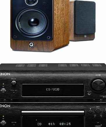 Denon DF109DAB System Black   2020i Walnut (R)