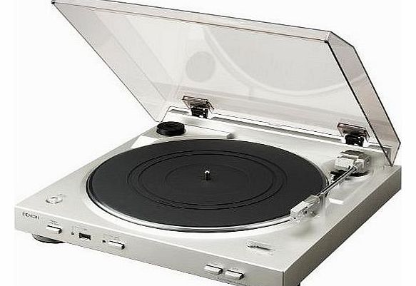 Denon DP-200USB Turntable - Silver