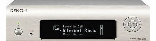 Denon Network Audio Player Featuring Airplay and Wi-Fi - Silver