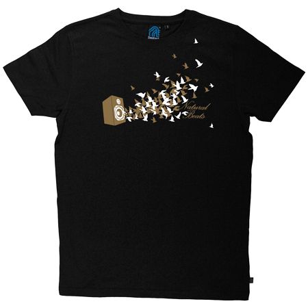 Natural Beats Black T-Shirt