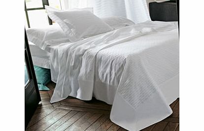 Descamps Iris Bedding Fitted Sheet (Matching Plain) King