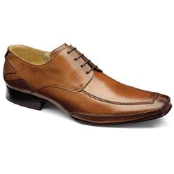 Design Loake Male Hurst Leather Upper Leather/Textile Lining Leather/Textile Lining in Black, Tan