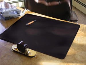 Desk Mat Rhinolin with Embossed Edges