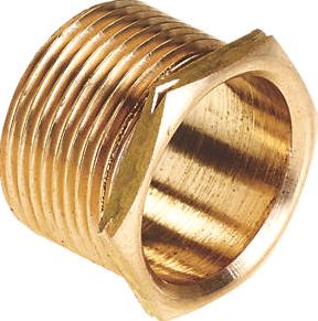 Deta, 1228[^]2299J DT40225 Brass Bush Male Long 25mm Pack of