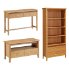 Bookcase, Console Table & Media Unit Set