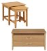 Trunk Coffee Table & Nest of Tables Set