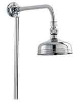 Exposed Overhead Single Spray Shower Kit RA Chrome