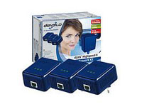 DLAN HIGHSPEED II (HOMEPLUG) NETWORK KIT - (3X