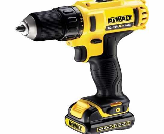 DeWalt DCD710S2 10.8V Sub Compact Drill Driver Plus 2 Batteries