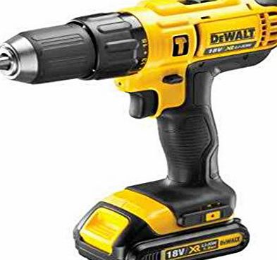 DEWALT  Cordless 18V Li-Ion Combi Drill 1 Battery DCD776C1-GB