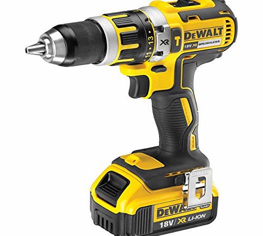 DeWalt  DCD795M1 Compact Brushless Hammer Drill Driver 18 Volt 1 x 4.0Ah Li-Ion