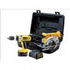 DeWalt dw984ks cless imp drill & dw935 trimsaw