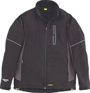 Dewalt, 1228[^]50040 Soft Shell Jacket Black/Grey Large 44``