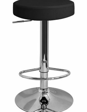 DF Sales Ltd DF Sales Lamboro Semplice Bar Stool, Black