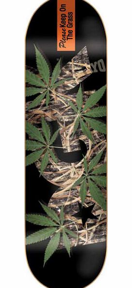 DGK Keep On The Grass Skateboard Deck - 8 inch