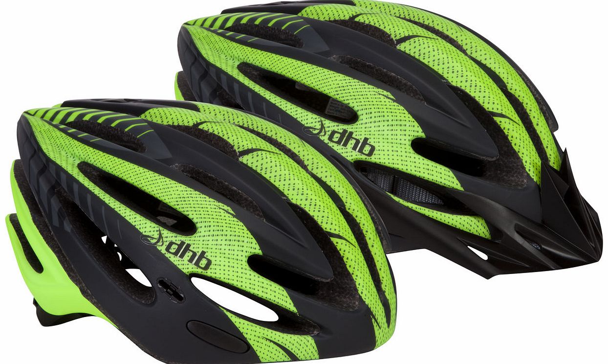 dhb iON Hi Viz Cycle Helmet Road Helmets