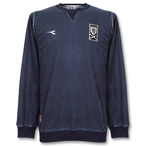 Diadora 07-08 Scotland Sweatshirt - Navy