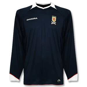 08-09 Scotland Home L/S Shirt