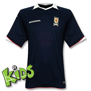 08-09 Scotland Home Shirt Boys