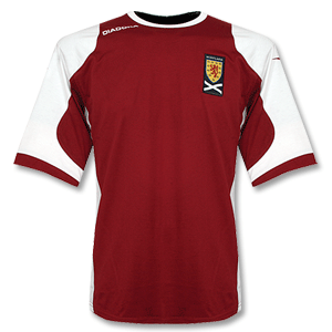 08-09 Scotland Tee - Dark Red