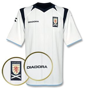 09-10 Scotland Away Shirt