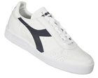 Borg Elite 1981 White/Navy Leather