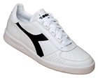 Diadora Borg Elite White/Navy Leather Trainers