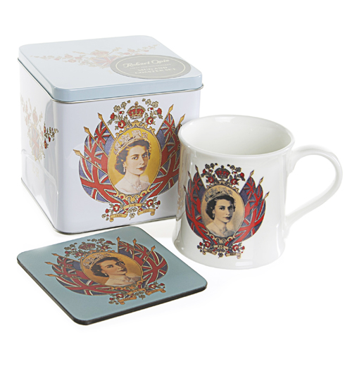 DIAMOND Jubilee Mug And Coaster Set