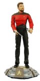 Star Trek The Next Generation Commander William Riker with Starfleet Gear and Display Base